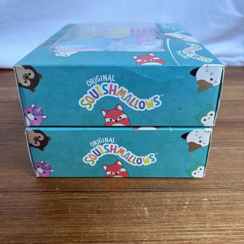 Lot 2 Original Squishmallows Bath Set Unopened Sealed Pineapple Berry - Picture 3 of 7